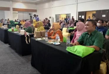 Pelatihan Kapasitas Staf Pemerintah tentang Standar Operating Procedure–Good Agricultural Practice (SOP-GAP) Komoditi Pisang Gapi, Development Integrated Farming System at Upland Areas (Upland Project). Foto: Dok banthayo