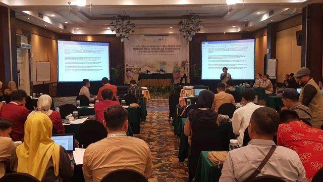 UPLAND Project Kementerian Pertanian RI menggelar pelatihan publikasi media bagi petani di dataran tinggi. Foto: Dok banthayo.