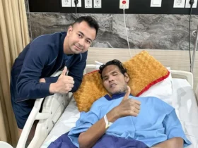 Raffi Ahmad bantu Fahmi Bo dapat perawatan di rumah sakit. Foto: Instagram/ @raffinagita1717