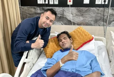 Raffi Ahmad bantu Fahmi Bo dapat perawatan di rumah sakit. Foto: Instagram/ @raffinagita1717