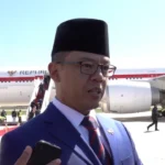 Menteri Luar Negeri Sugiono menyampaikan bahwa Yordania berkomitmen dan siap mendukung pengiriman pasukan Indonesia untuk menjaga perdamaian di Gaza, Palestina. Foto: Dok. Bakom RI.