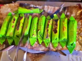 Lalampa, Kue Khas Sulut yang Banyak Diburu di Gorontalo.