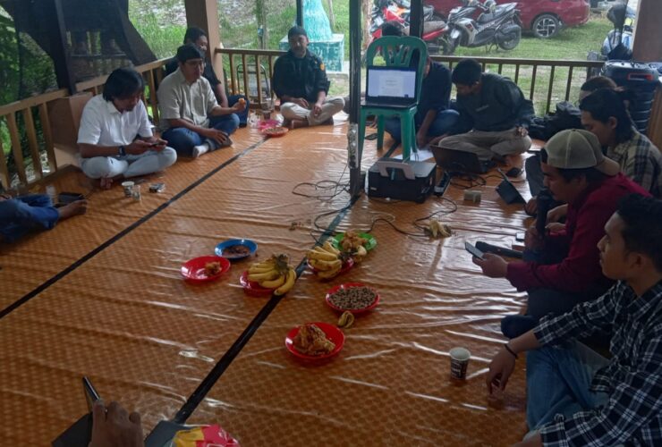 AMSI Gorontalo menggelar diskusi tentang hak cipta karya visual dan konten jurnalistik, Rabu (29/4/).