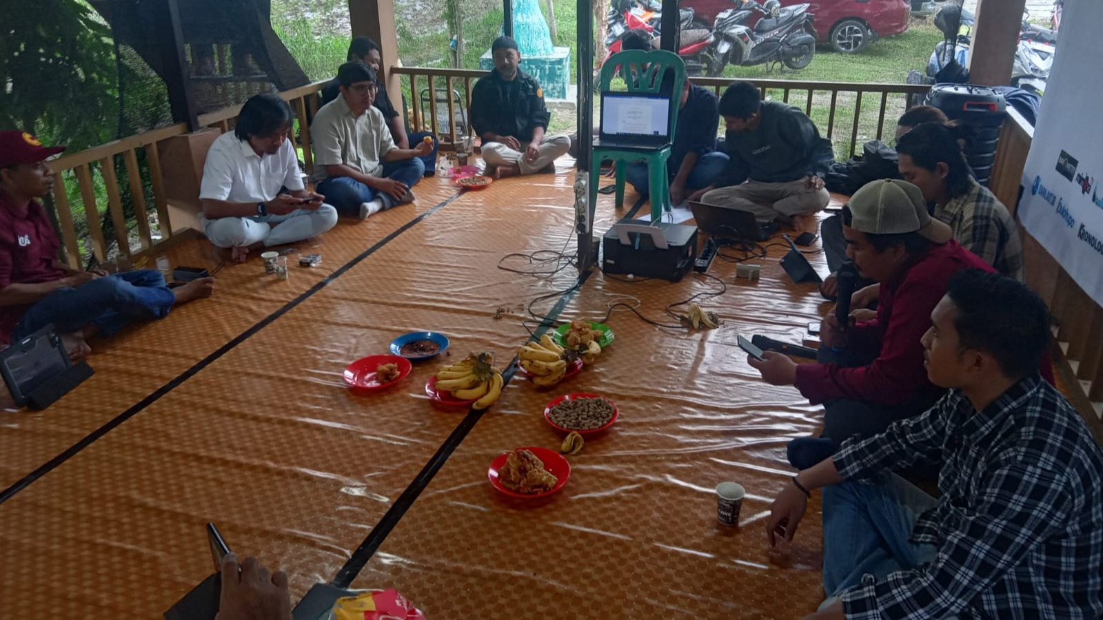 AMSI Gorontalo menggelar diskusi tentang hak cipta karya visual dan konten jurnalistik, Rabu (29/4/).