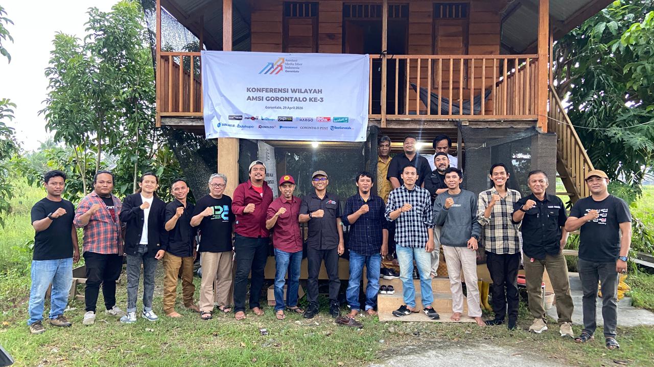 Konferwil III AMSI Gorontalo tetapkan kepemimpinan baru. Melki–Fajri dapat mandat penuh dari anggota.