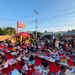 Ratusan anak dari jenjang PAUD, TK, hingga SD antusias mengikuti lomba mewarnai yang digelar Alfamart di Bube Bone, Kabupaten Bone Bolango, Rabu (30/9/).
